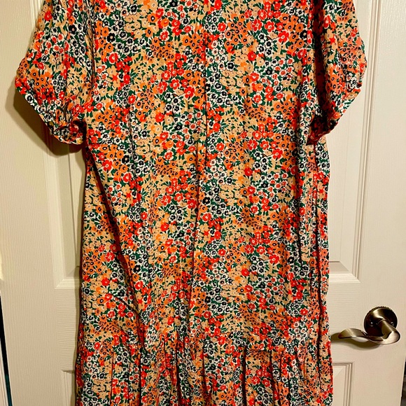 Floral Ann Taylor Loft Sun Dress - Picture 2 of 3